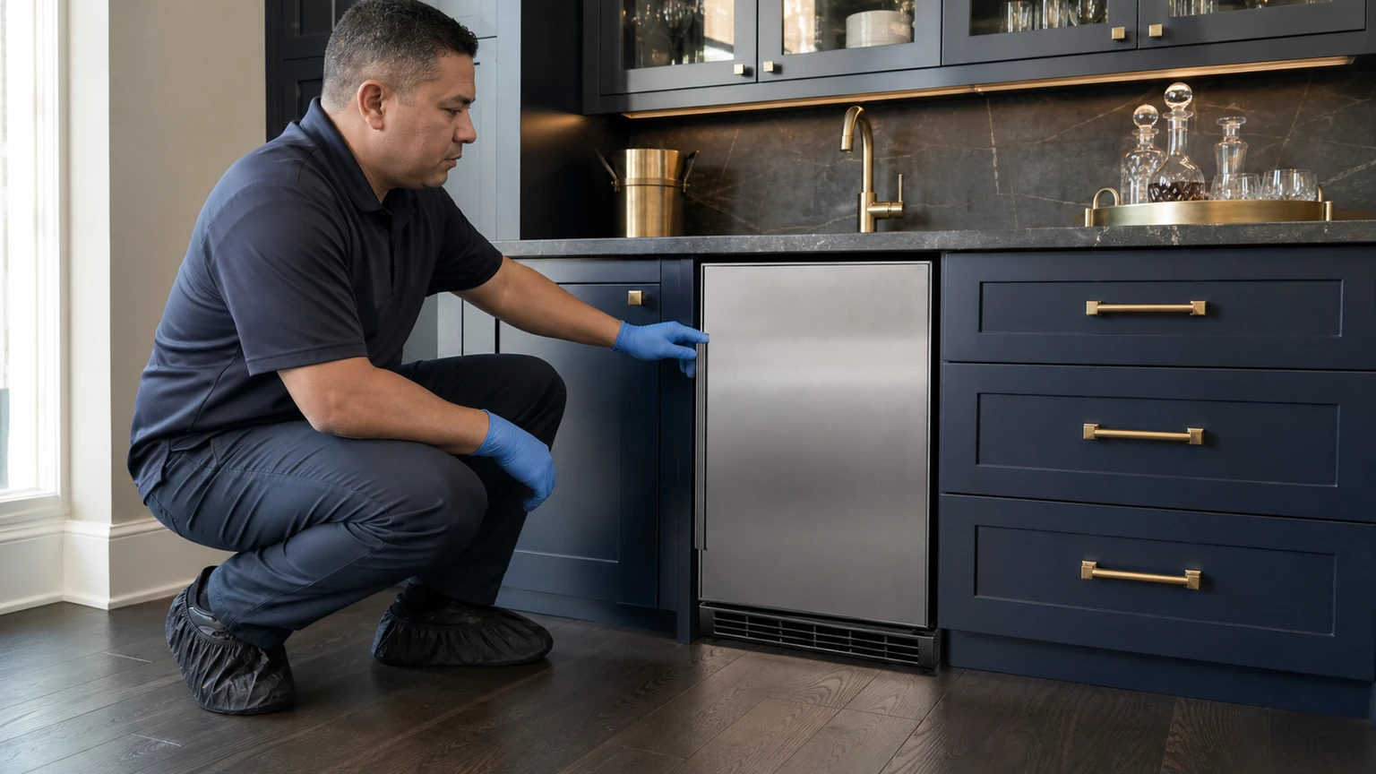 Undercounter ice maker diagnostic visit in Armonk