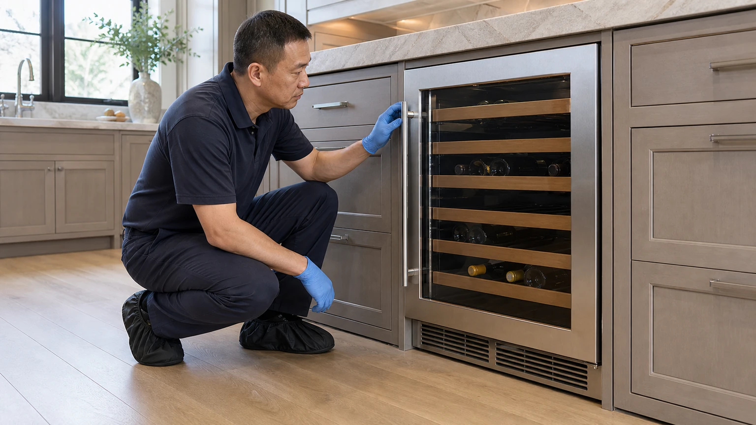 Wine cooler diagnostic visit in Armonk
